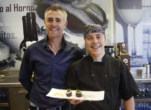 Benjamín López y Javier Cano